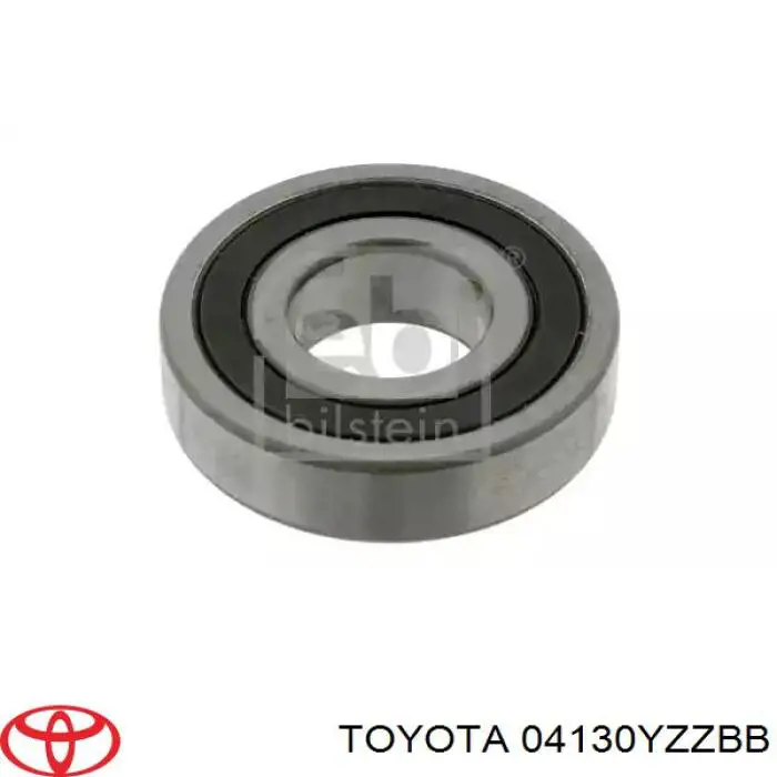 04130YZZBB Toyota kit de embrague (3 partes)