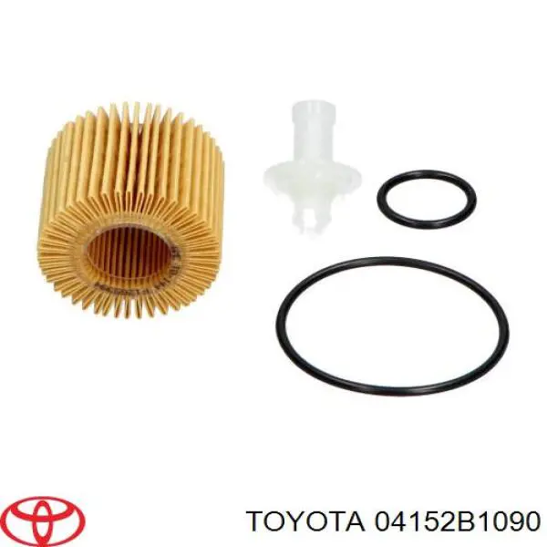 04152B1090 Toyota filtro de aceite