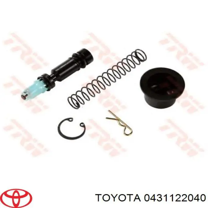 0431122040 Toyota juego de reparación, cilindro maestro del embrague