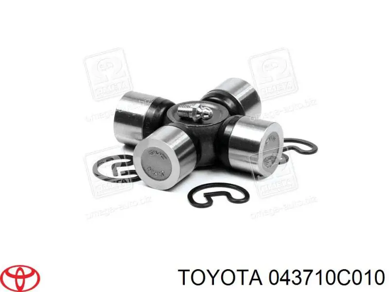 043710C010 Toyota cruceta de árbol de cardán trasero