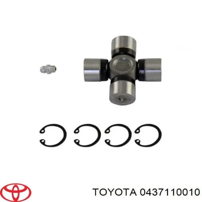 3741110011 Toyota cruceta de árbol de cardán trasero