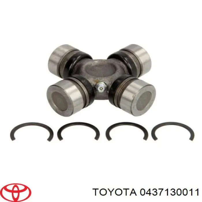 0437130011 Toyota cruceta de árbol de cardán trasero