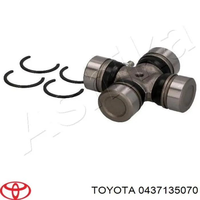 0437135070 Toyota cruceta de árbol de cardán trasero