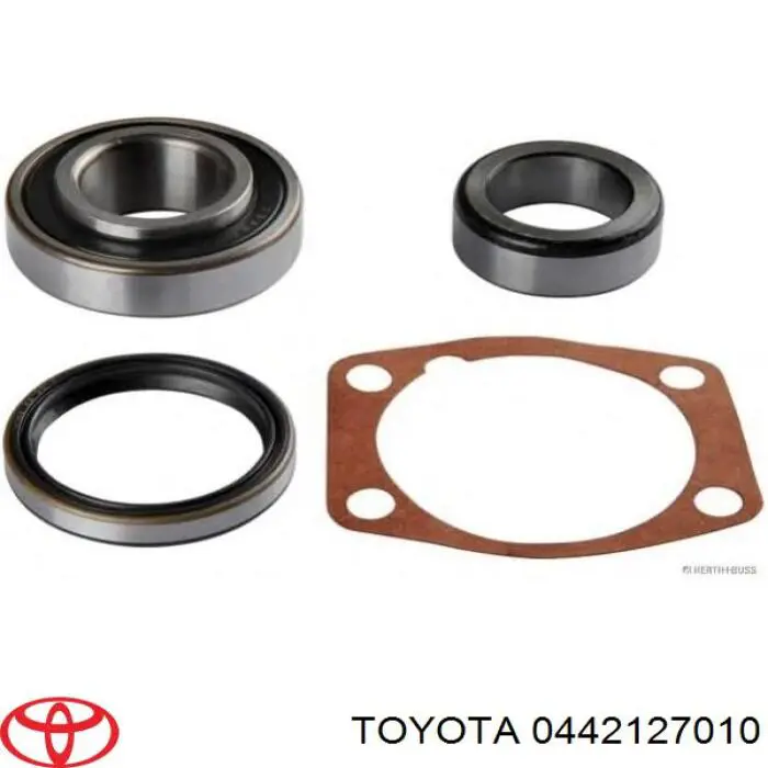 0442127010 Toyota cubo de rueda trasero