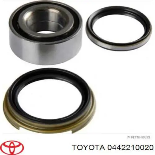  Anillo retén, cubo de rueda delantero para Toyota Starlet 2 