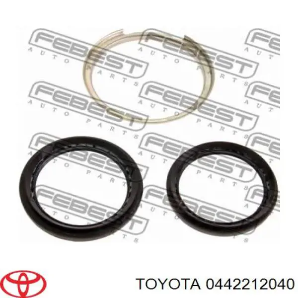 0442212040 Toyota anillo retén, cubo de rueda delantero