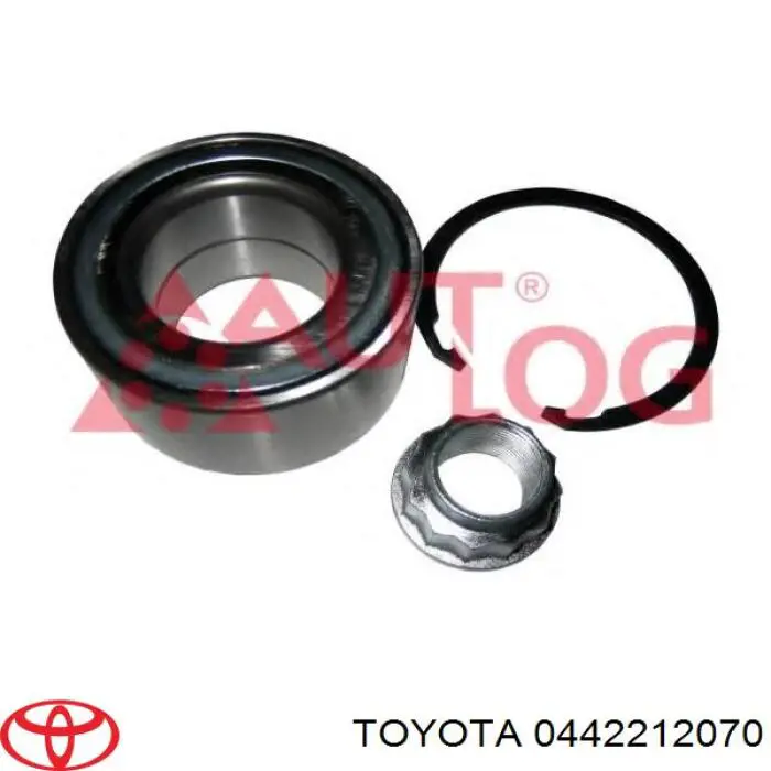 0442212070 Toyota anillo retén, cubo de rueda delantero