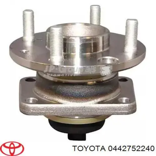 0442752240 Toyota juego de fuelles, árbol de transmisión delantero