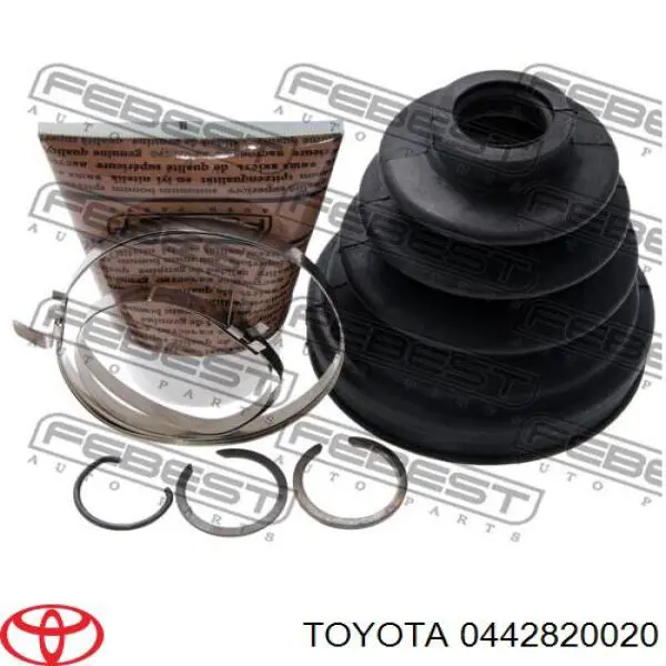 0442820020 Toyota fuelle, árbol de transmisión delantero interior