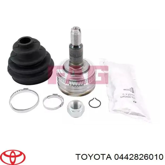 442826010 Toyota juego de fuelles, árbol de transmisión delantero