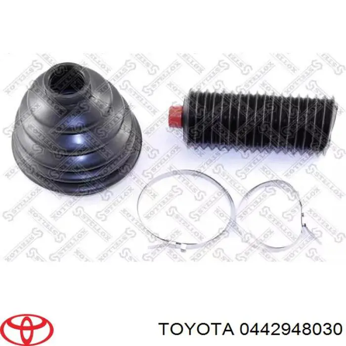 0442948030 Toyota juego de fuelles, árbol de transmisión trasero