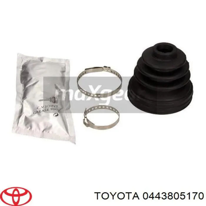 0443805170 Toyota fuelle, árbol de transmisión delantero exterior