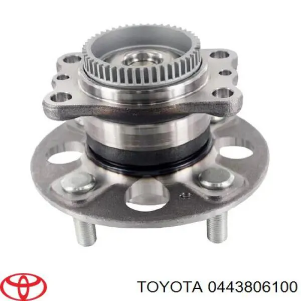 443806100 Toyota fuelle, árbol de transmisión delantero exterior