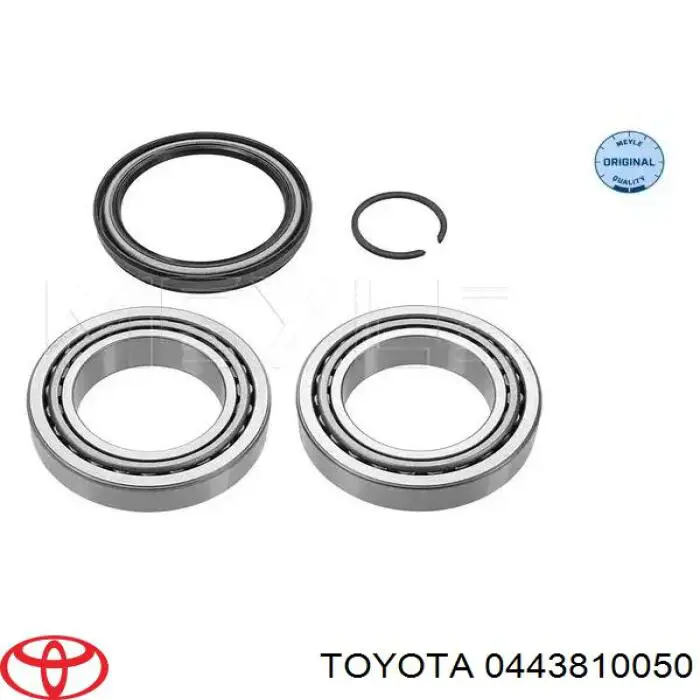 0443810050 Toyota fuelle, árbol de transmisión delantero exterior