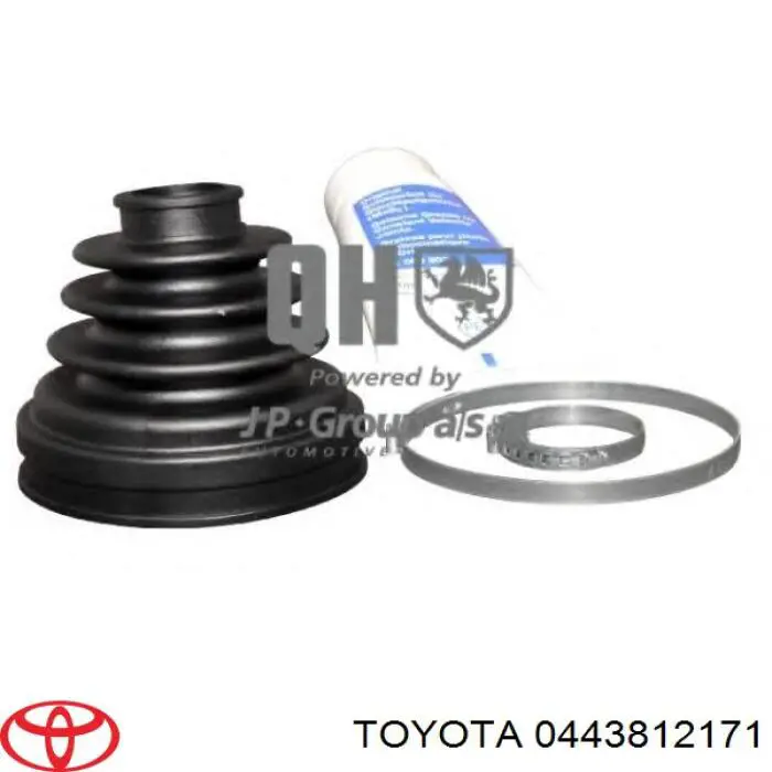 443812171 Toyota fuelle, árbol de transmisión delantero exterior