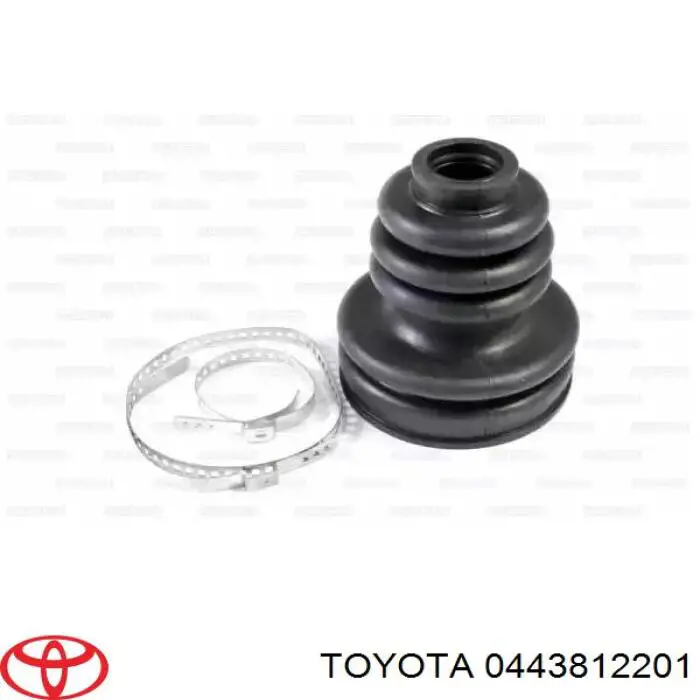 0443812201 Toyota fuelle, árbol de transmisión delantero exterior