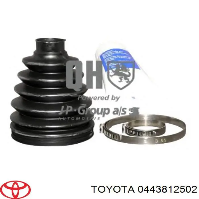 0443812502 Toyota fuelle, árbol de transmisión delantero exterior