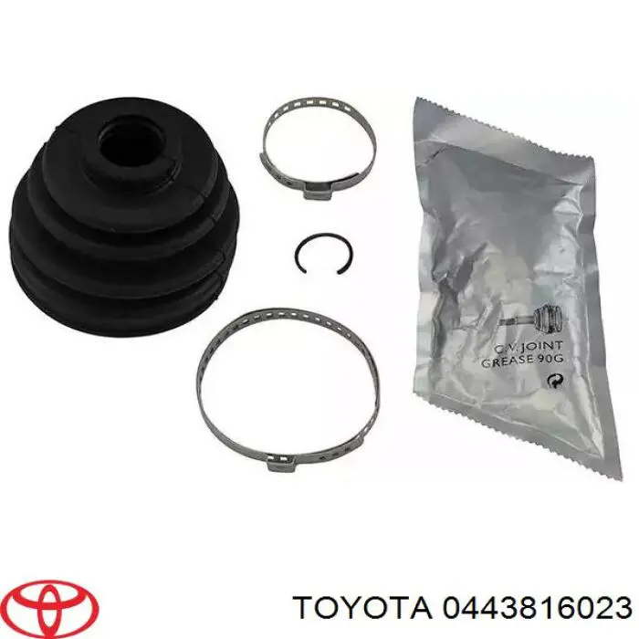 443816023 Toyota fuelle, árbol de transmisión delantero exterior