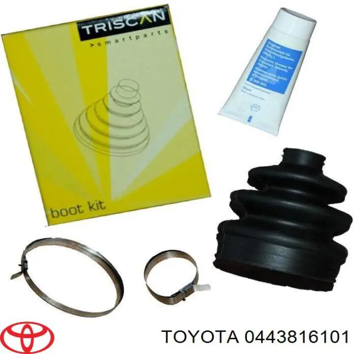 0443816101 Toyota fuelle, árbol de transmisión delantero exterior