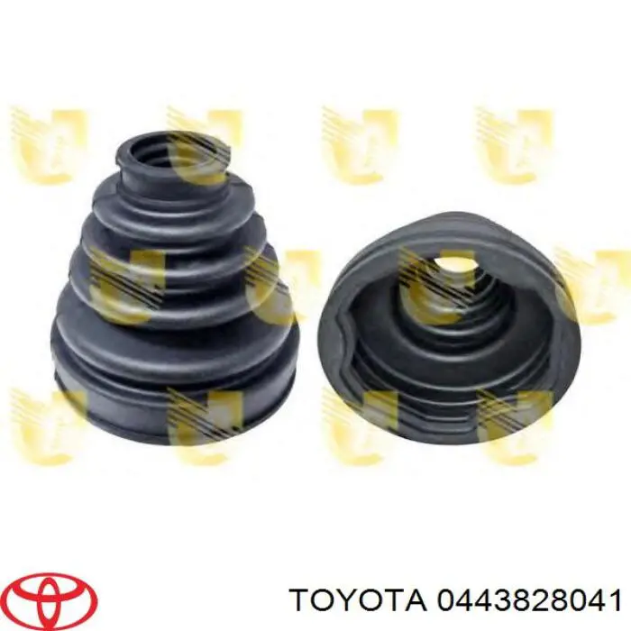 0443828041 Toyota fuelle, árbol de transmisión delantero interior derecho