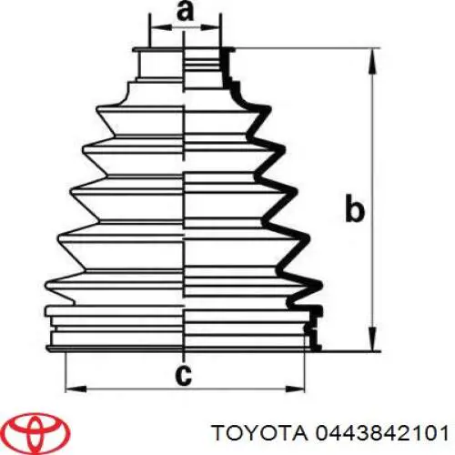 0443842101 Toyota 