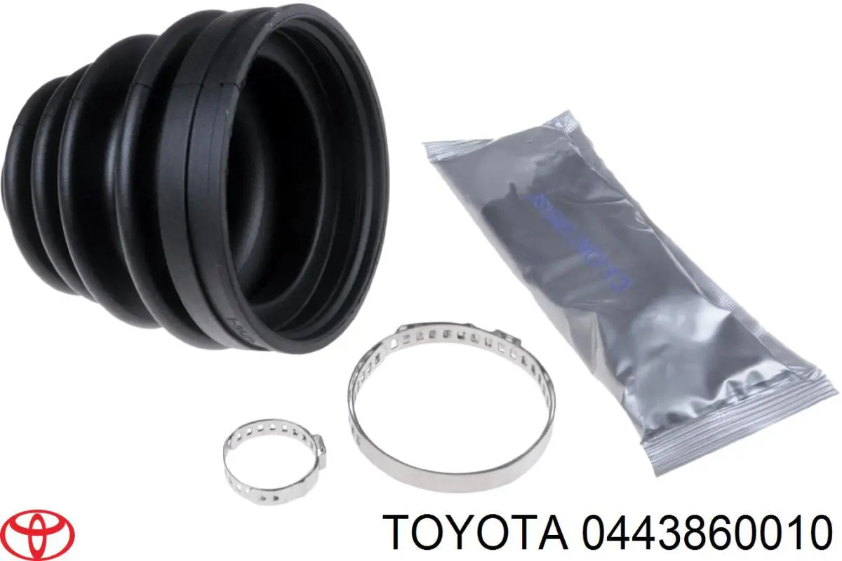 0443860010 Toyota fuelle, árbol de transmisión delantero interior