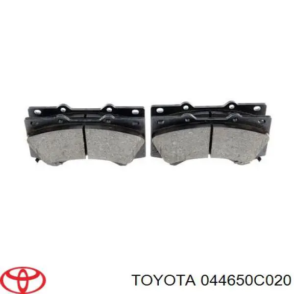 044650C020 Toyota pastillas de freno delanteras