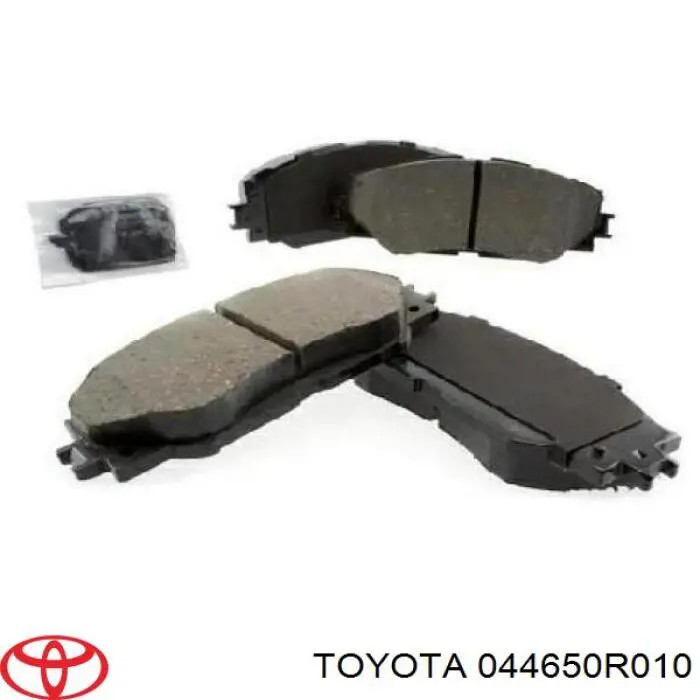 044650R010 Toyota pastillas de freno delanteras