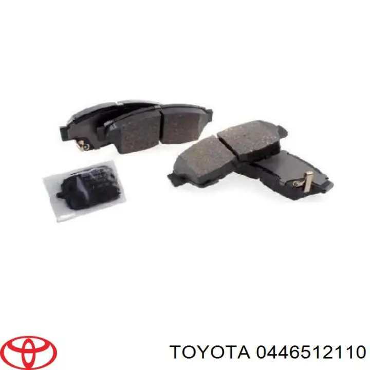 0446512110 Toyota pastillas de freno delanteras