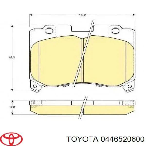 0446520600 Toyota 