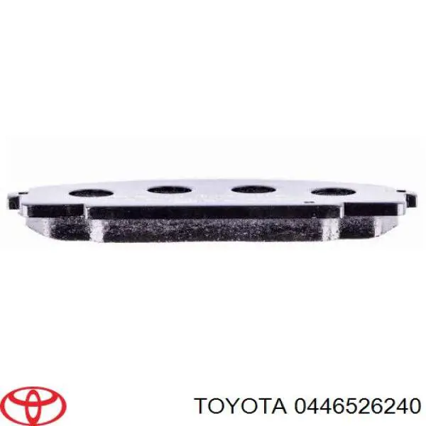 0446526240 Toyota pastillas de freno delanteras