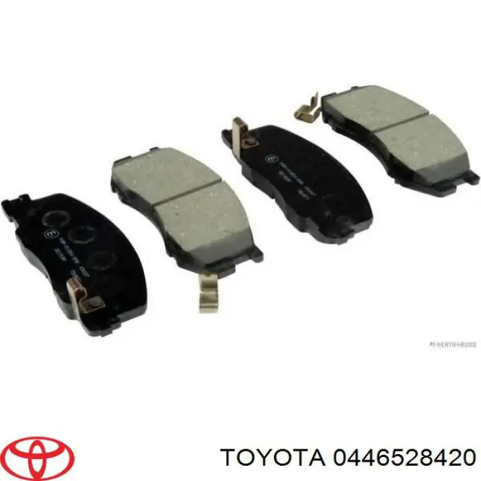 0446528420 Toyota pastillas de freno delanteras