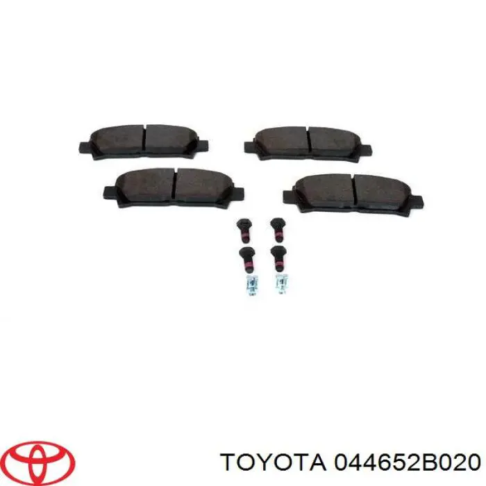 044652B020 Toyota pastillas de freno delanteras