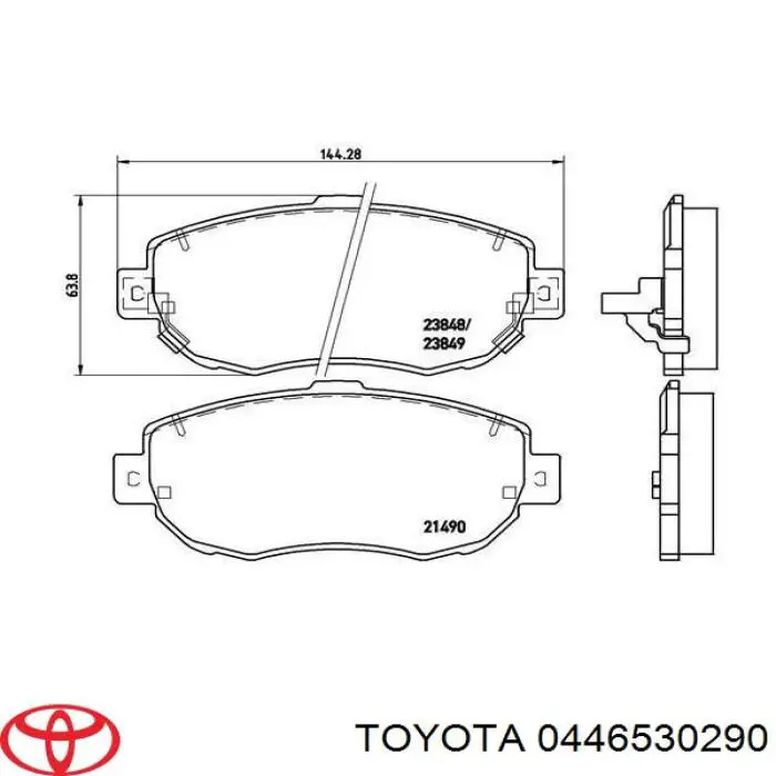 0446530290 Toyota 