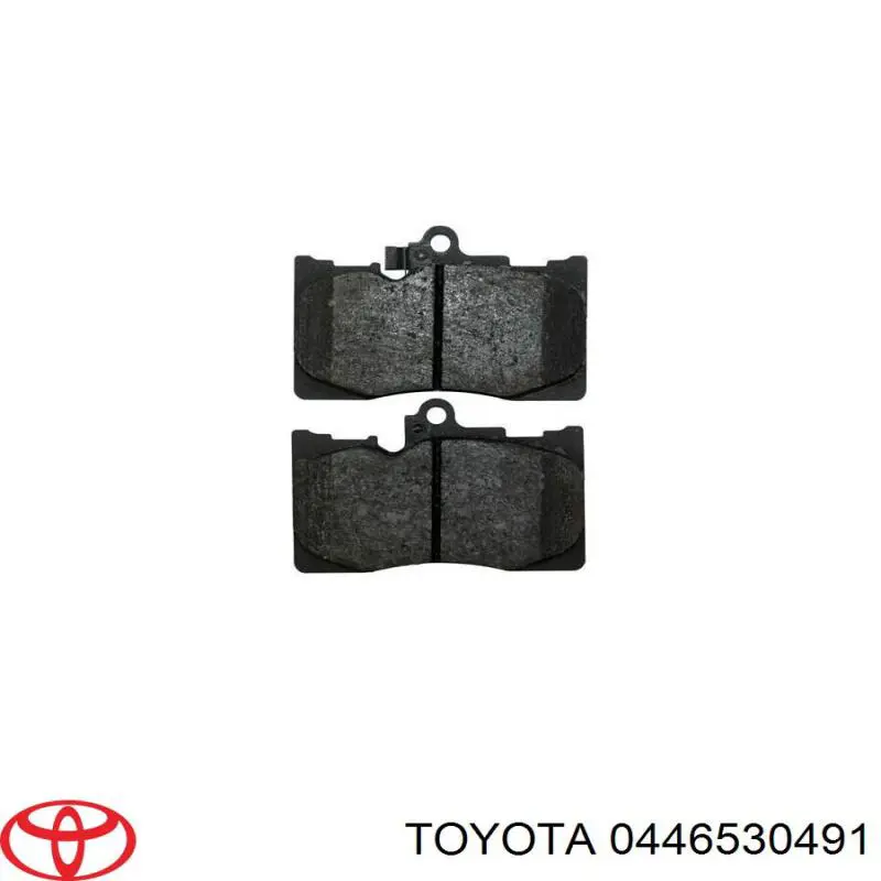 0446530491 Toyota pastillas de freno delanteras