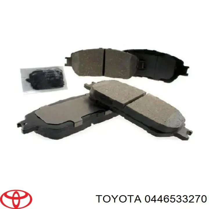 0446533270 Toyota pastillas de freno delanteras