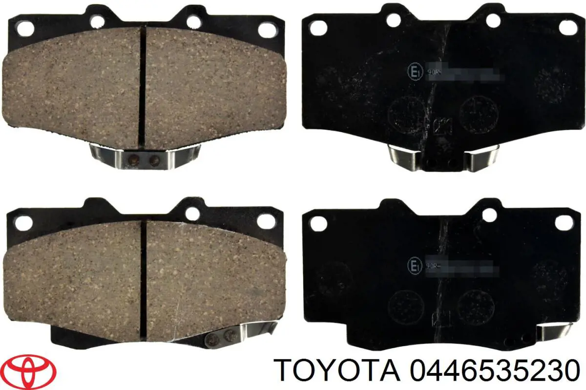 0446535230 Toyota pastillas de freno delanteras