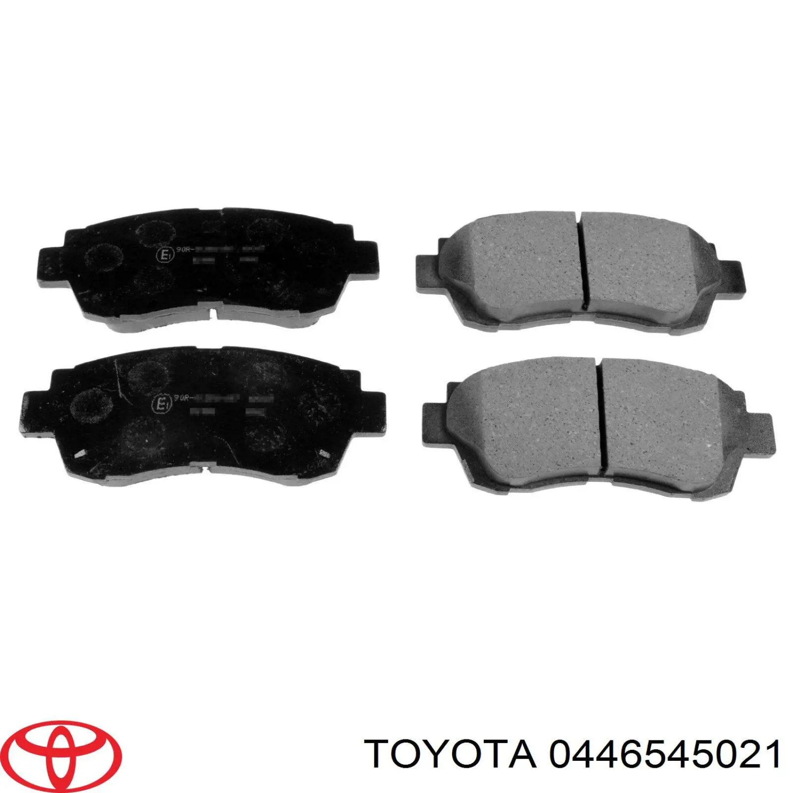 0446545021 Toyota pastillas de freno delanteras