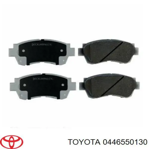 0446550130 Toyota pastillas de freno delanteras