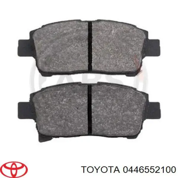 0446552100 Toyota pastillas de freno delanteras