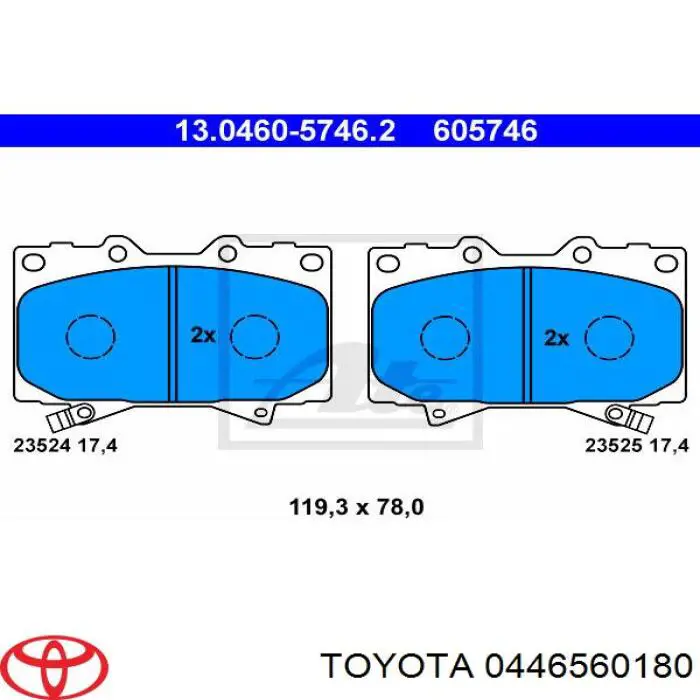 0446560180 Toyota 