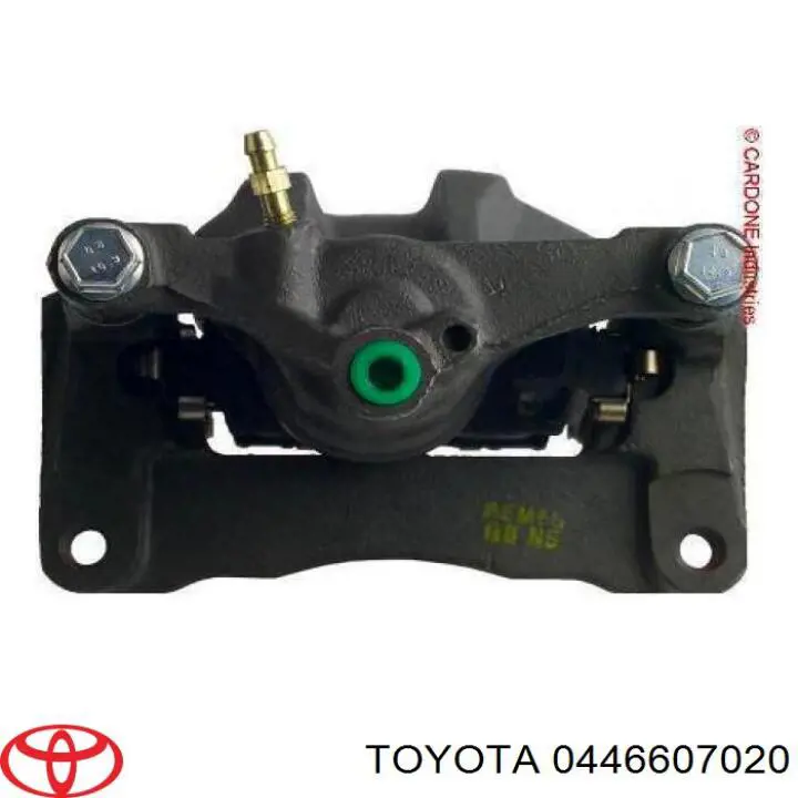 0446607020 Toyota pastillas de freno traseras