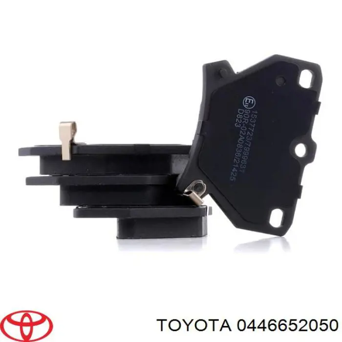 0446652050 Toyota pastillas de freno traseras