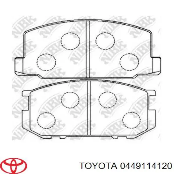 0449114120 Toyota 