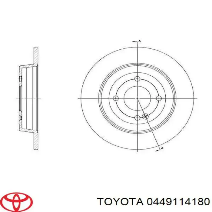 0449114180 Toyota 