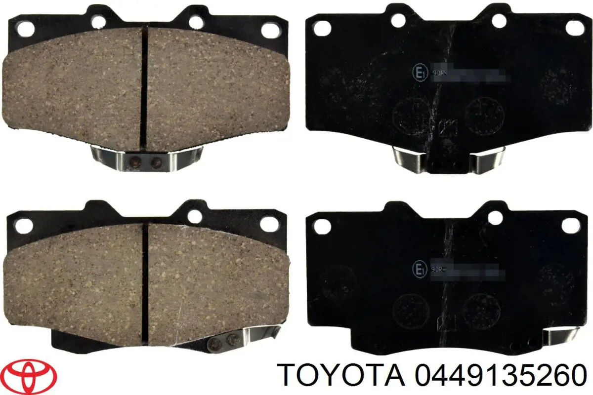 0449135260 Toyota pastillas de freno delanteras