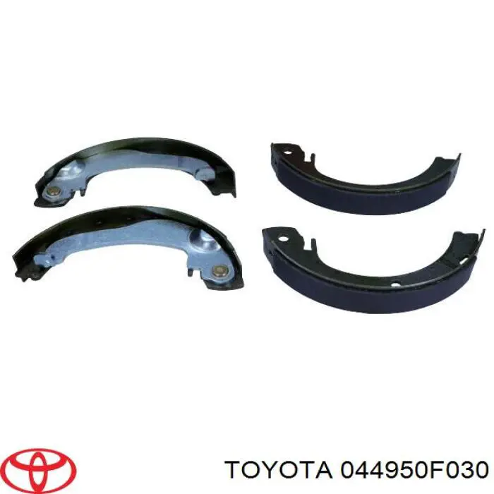 044950F030 Toyota juego de zapatas de frenos, freno de estacionamiento