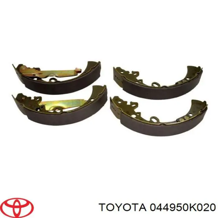 044950K020 Toyota zapatas de frenos de tambor traseras