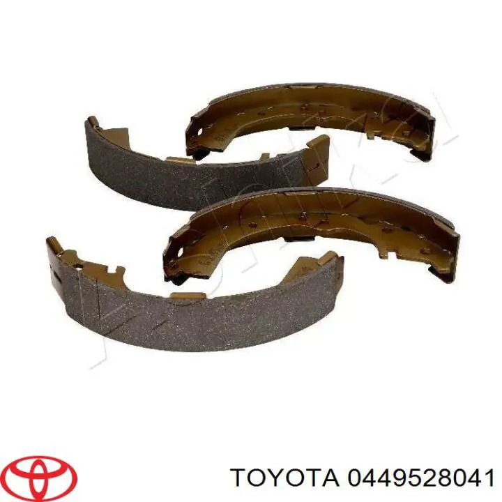 0449528041 Toyota zapatas de frenos de tambor traseras