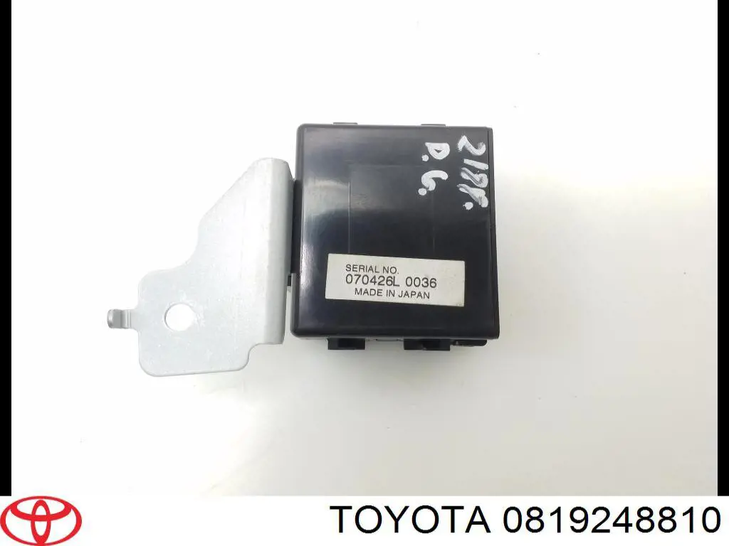 0819248810 Toyota 